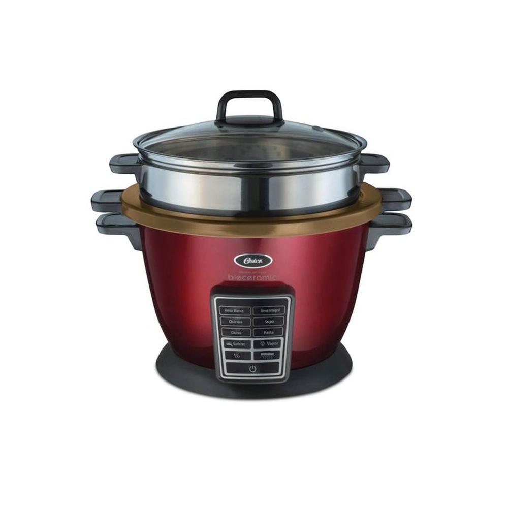 Arrocera multifunción 10 en 1 Oster con Bioceramic CKSTRC9030R Roja Arrocera multifunción 10 en 1 Oster con Bioceramic CKSTRC9030R Roja