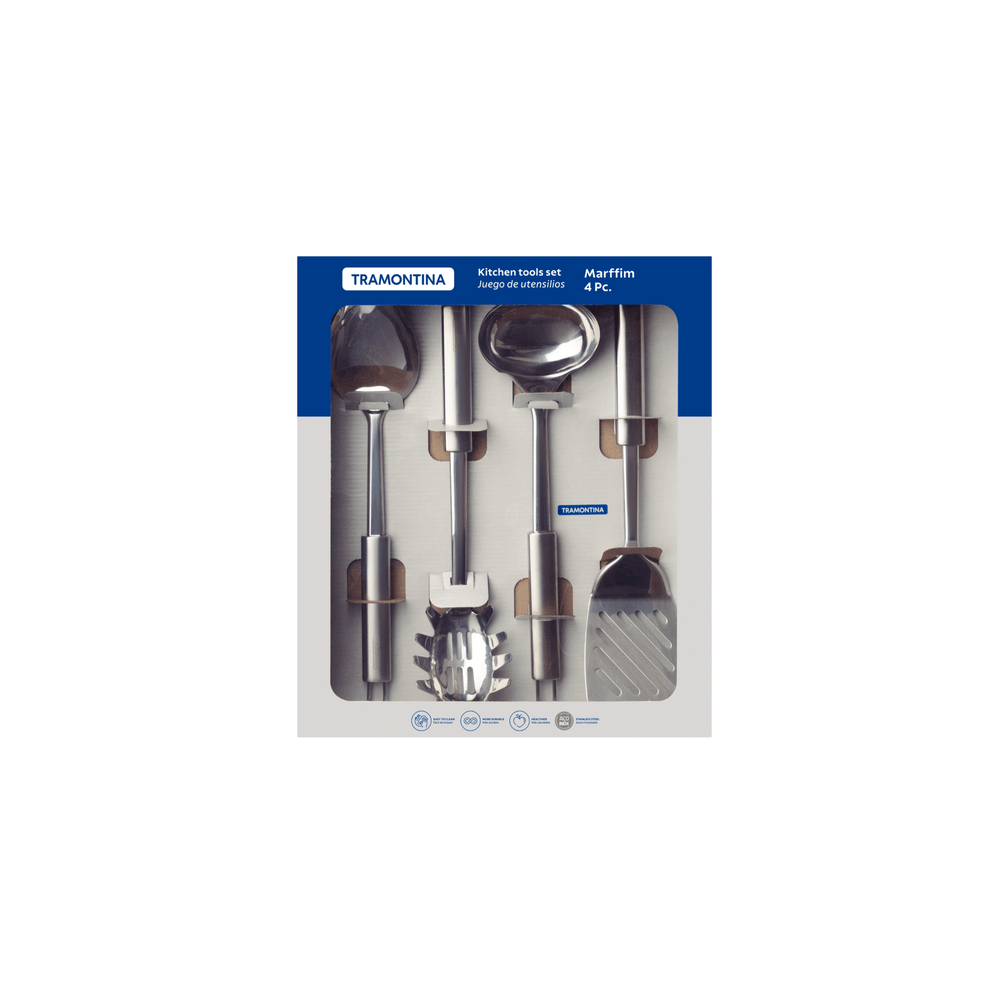 JUEGO DE UTENSILLO X 4 PIEZAS MARFIM -10286531