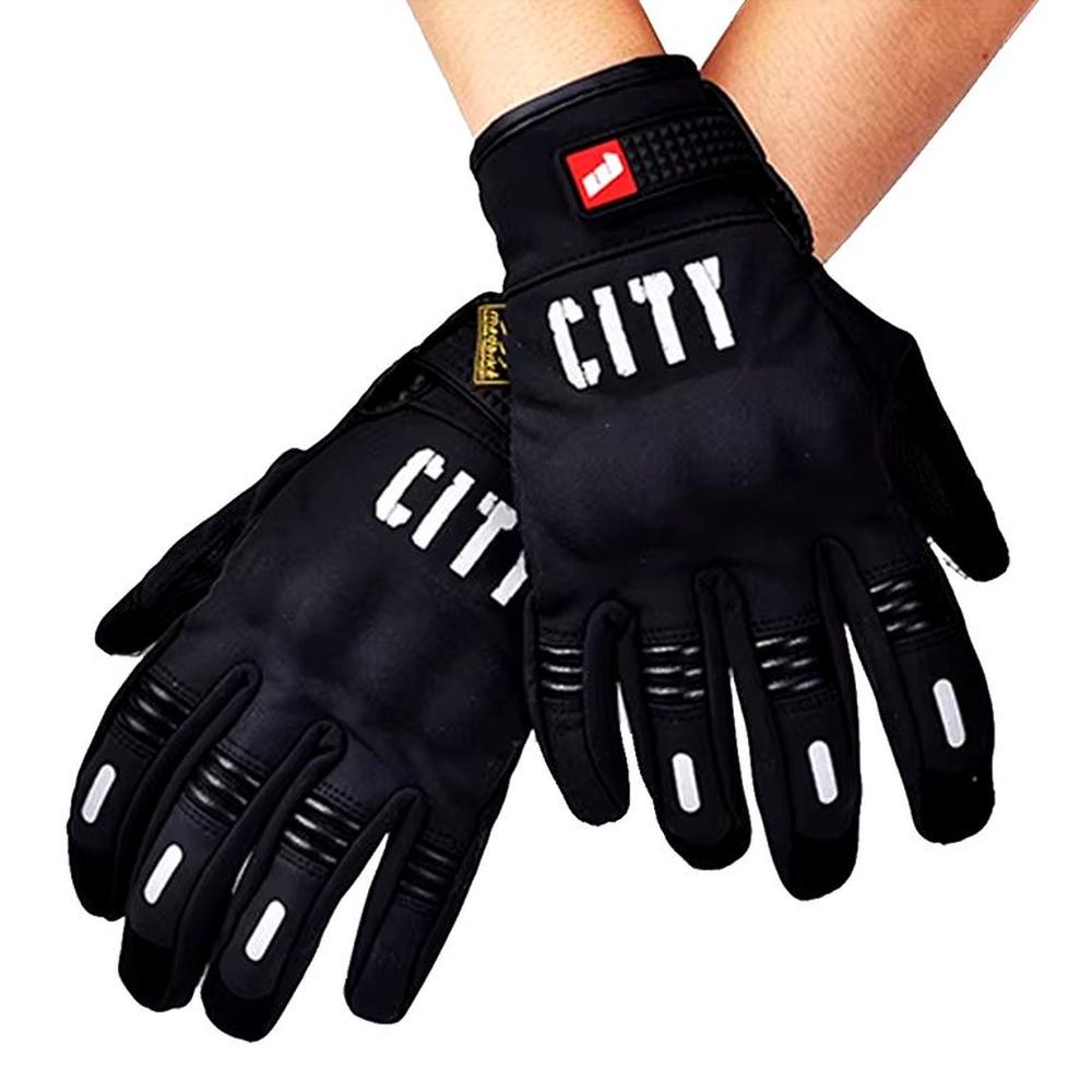 GUANTES PARA MOTO CITY IMPERMEABLES REFLECTIVOS CON TACTIL GUANTES PARA MOTO CITY IMPERMEABLES REFLECTIVOS CON TACTIL
