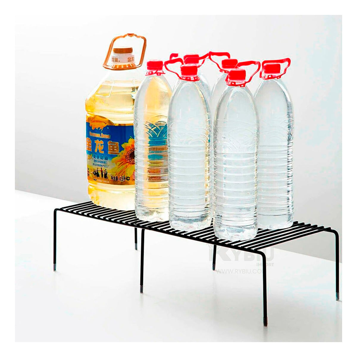 Separador Moderno Tipo Cajon Mesero Negro Y+Stickers