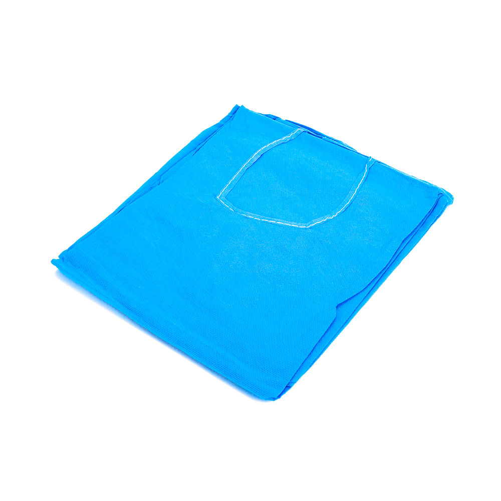 Bata Mandil Descartable No Estéril de 45 GR Talla L.