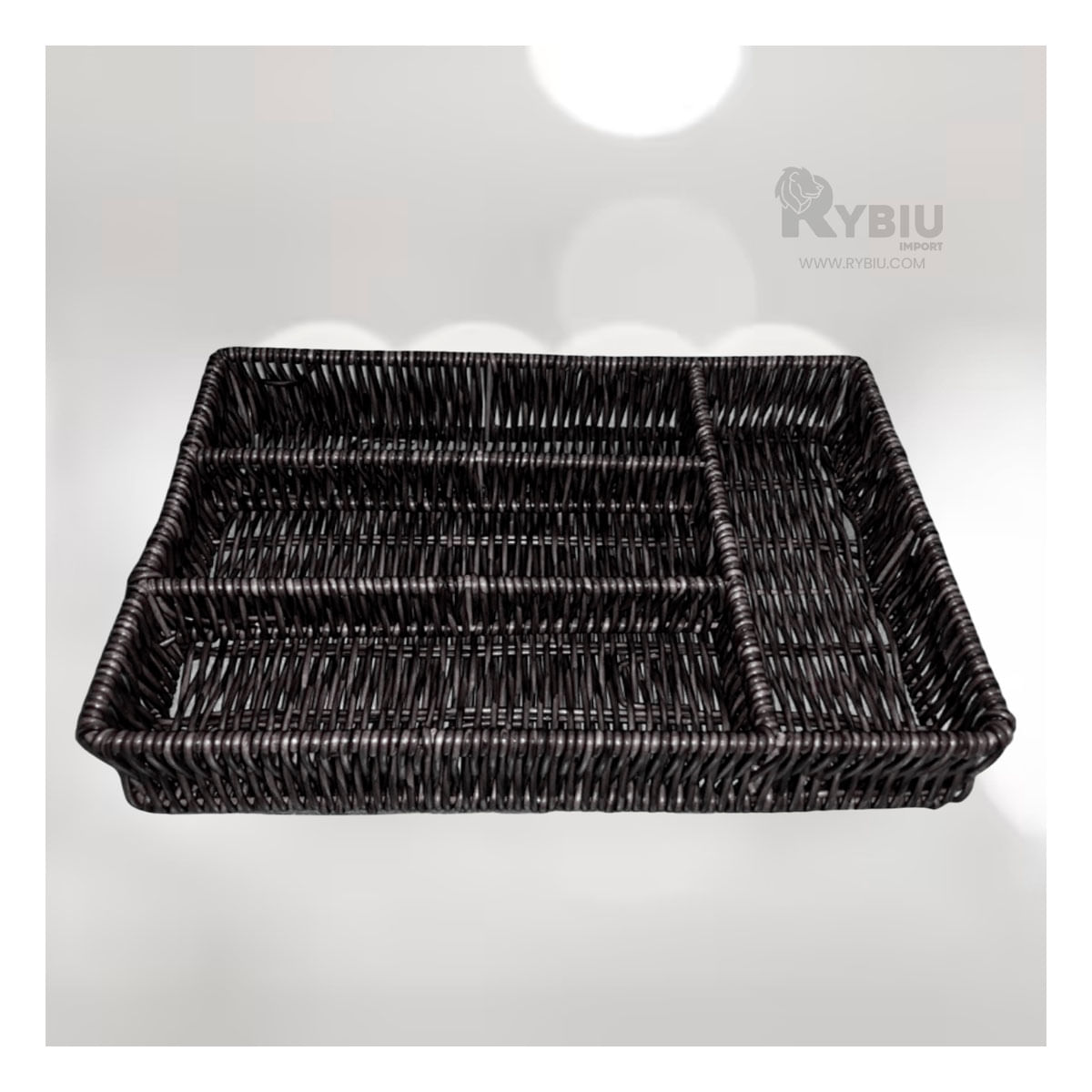 Canastilla Almacenera en Tono Negro Y+Post-it adhesivos