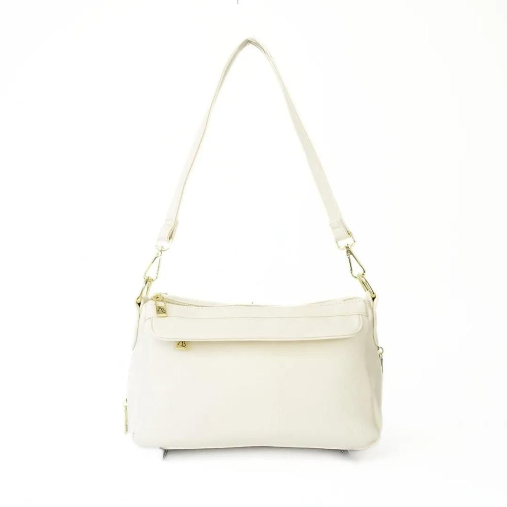 Cartera Athena bag doble correa - M2033 beige