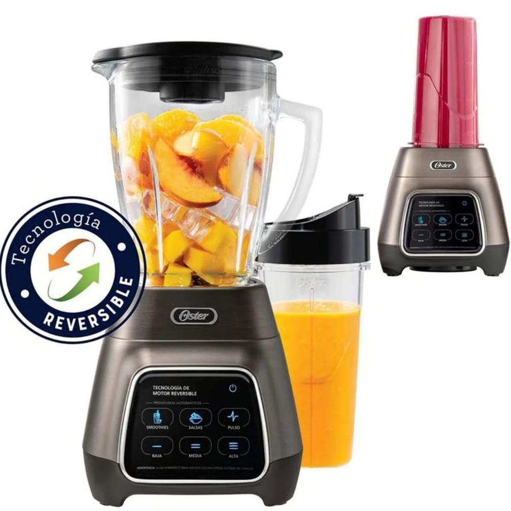 Licuadora Oster con Tecnología Reversible Pantalla Táctil de 1000W Licuadora Oster con Tecnología Reversible Pantalla Táctil de 1000W