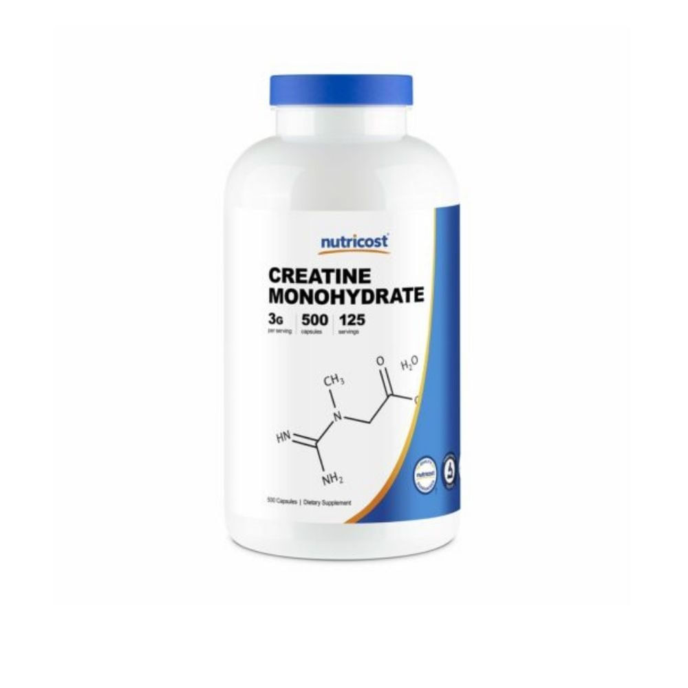 Creatina Monohidratada 500 Cápsulas Importada