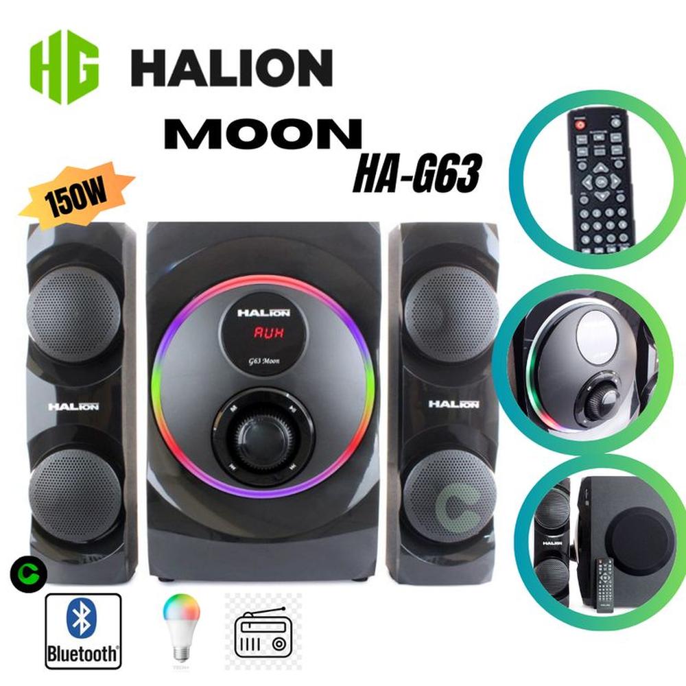 Parlante subwoofer HALION MOON G63