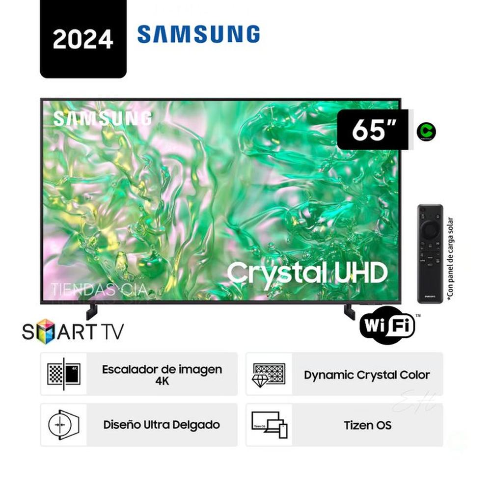 TELEVISOR SAMSUNG - UN65DU8000GXPE CRYSTAL UHD