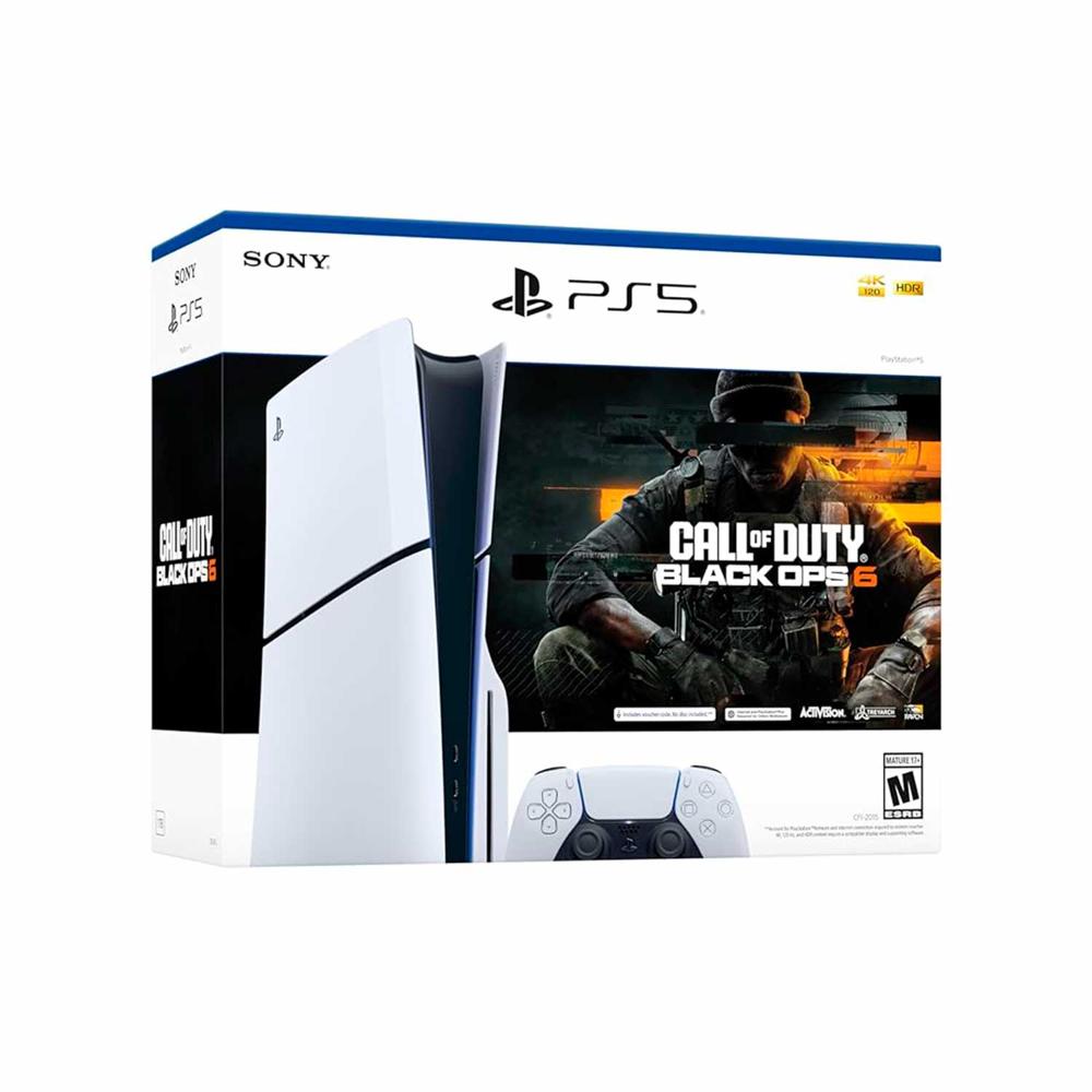Consola Playstation 5 Slim Con Lectora Bundle COD Black Ops 6 1TB SSD