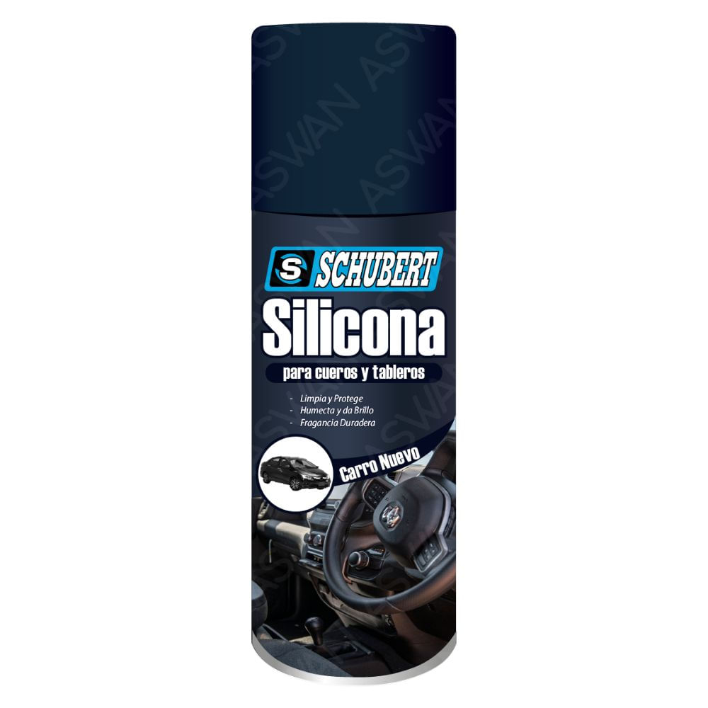 Silicona Para Cueros y Tableros Carro Nuevo - SCHUBERT