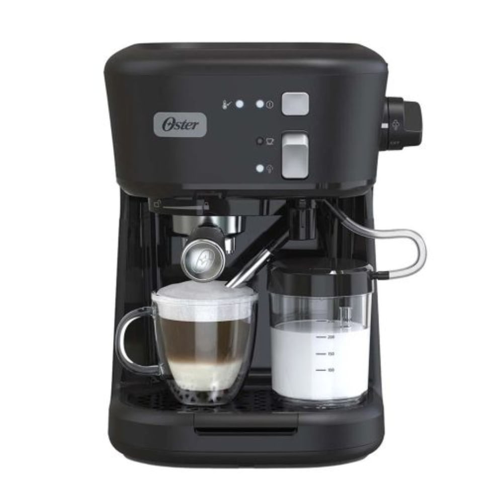 Cafetera Oster para Espresso y Capuccino BVSTEM5501B Negro