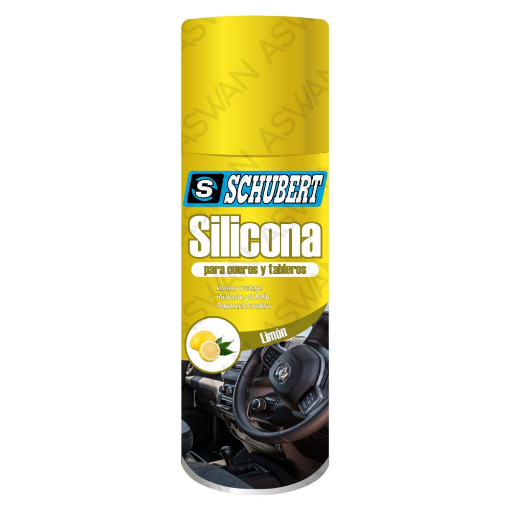 Silicona Para Cueros y Tableros Limón - SCHUBERT
