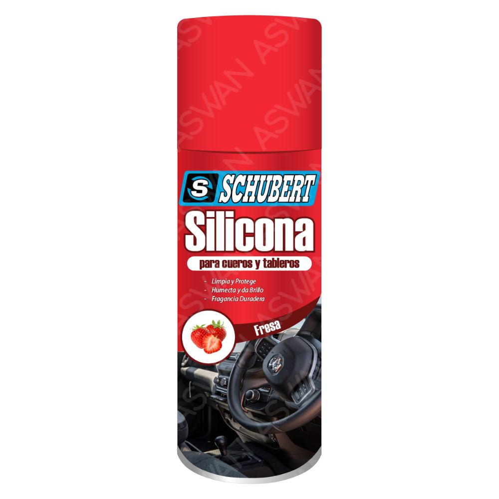 Silicona Para Cueros y Tableros Fresa - SCHUBERT
