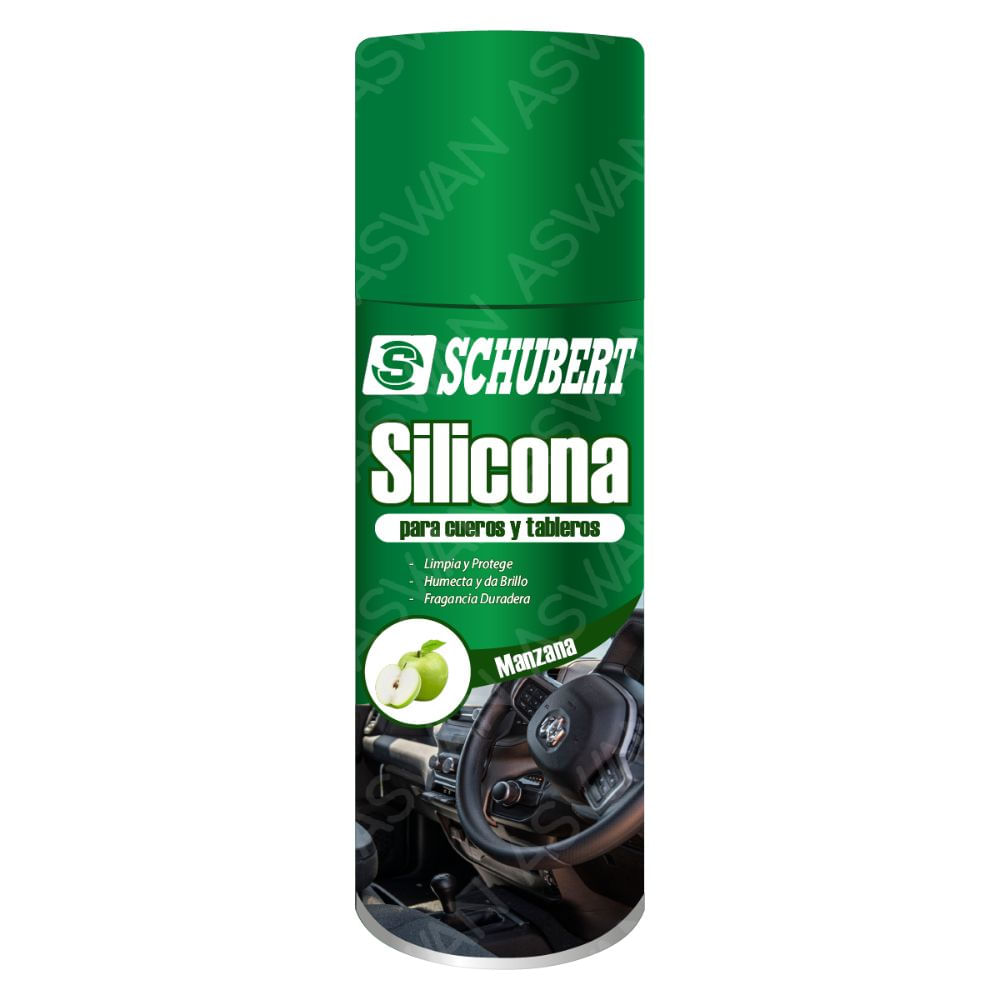 Silicona Para Cueros y Tableros Manzana - SCHUBERT