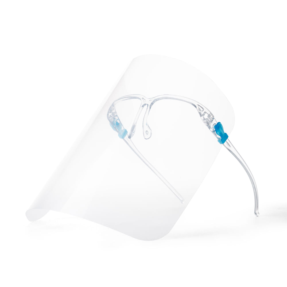 Protector Facial Tipo Lente de Seguridad PACK 25 UND