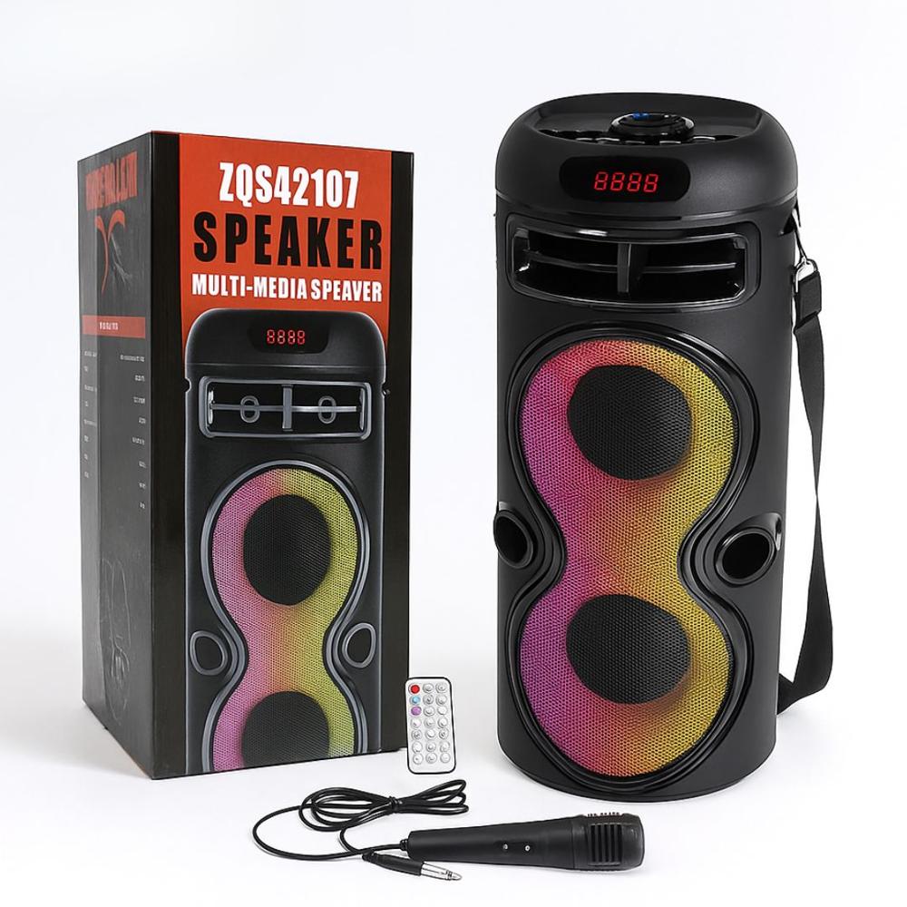Parlante Bluetooth con Luces LED ZQS42107