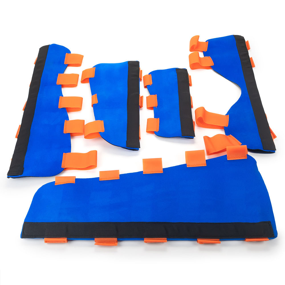 Kit de Férulas Rígidas Neopreno y Aluminio 5 PZS