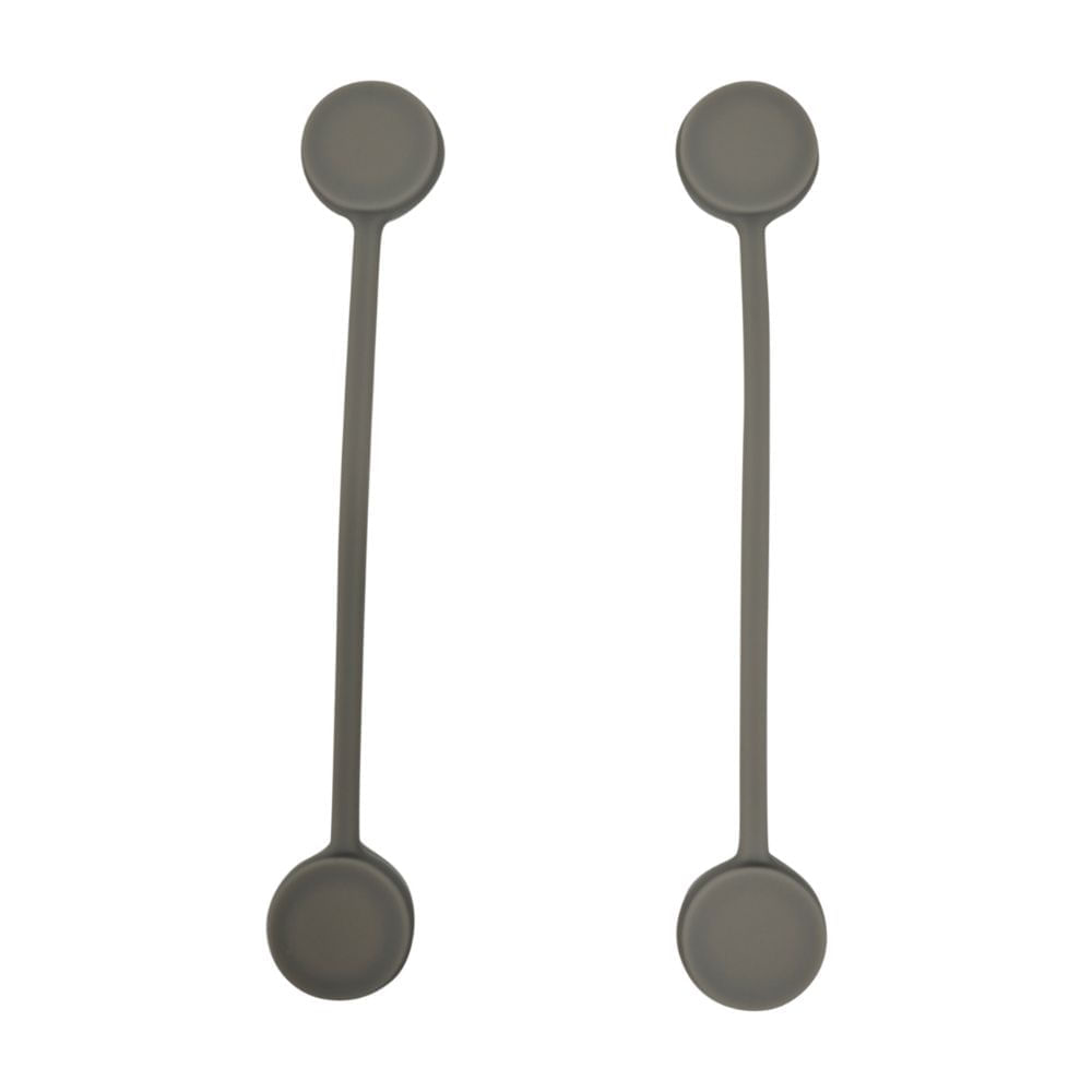 Pack de 2 Organizador Sujetador de Cables AR-SC049 Gris Orange