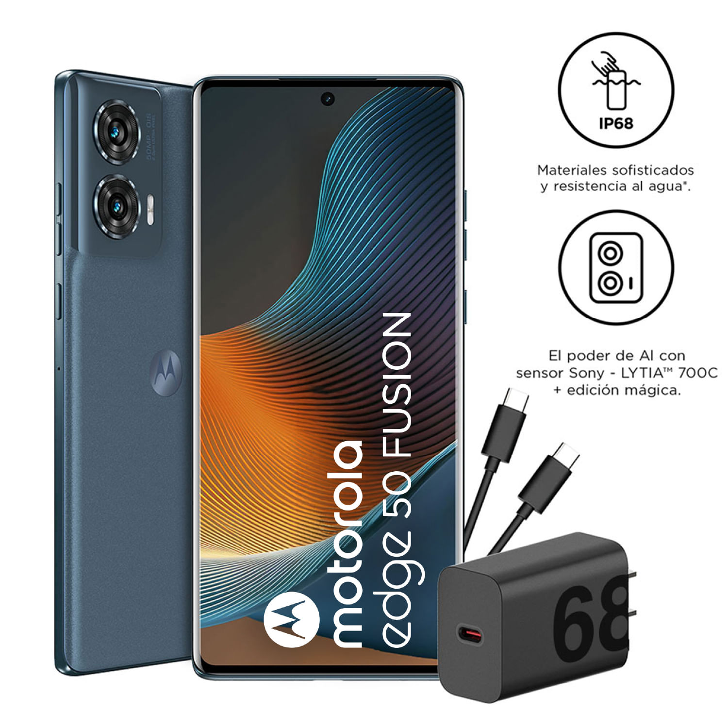 Celular Moto EDGE 50 FUSION 8GB+256GB Verde