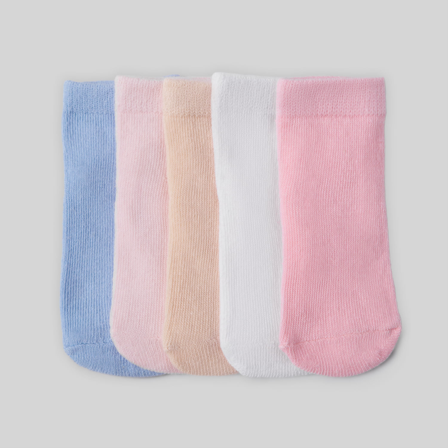 Medias Para Bebe Recien Nacido Pack 5 Baby Circus Basics T1