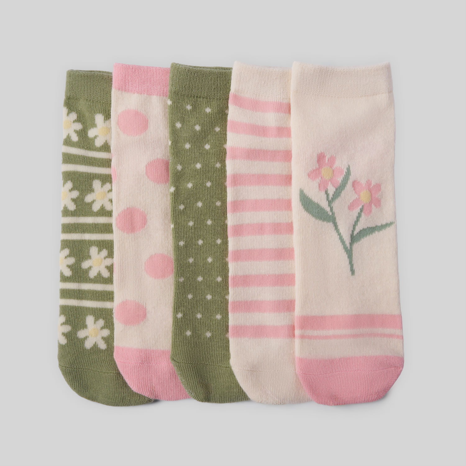 Medias Para Niño Pack X5 Circus Tobilleras T0