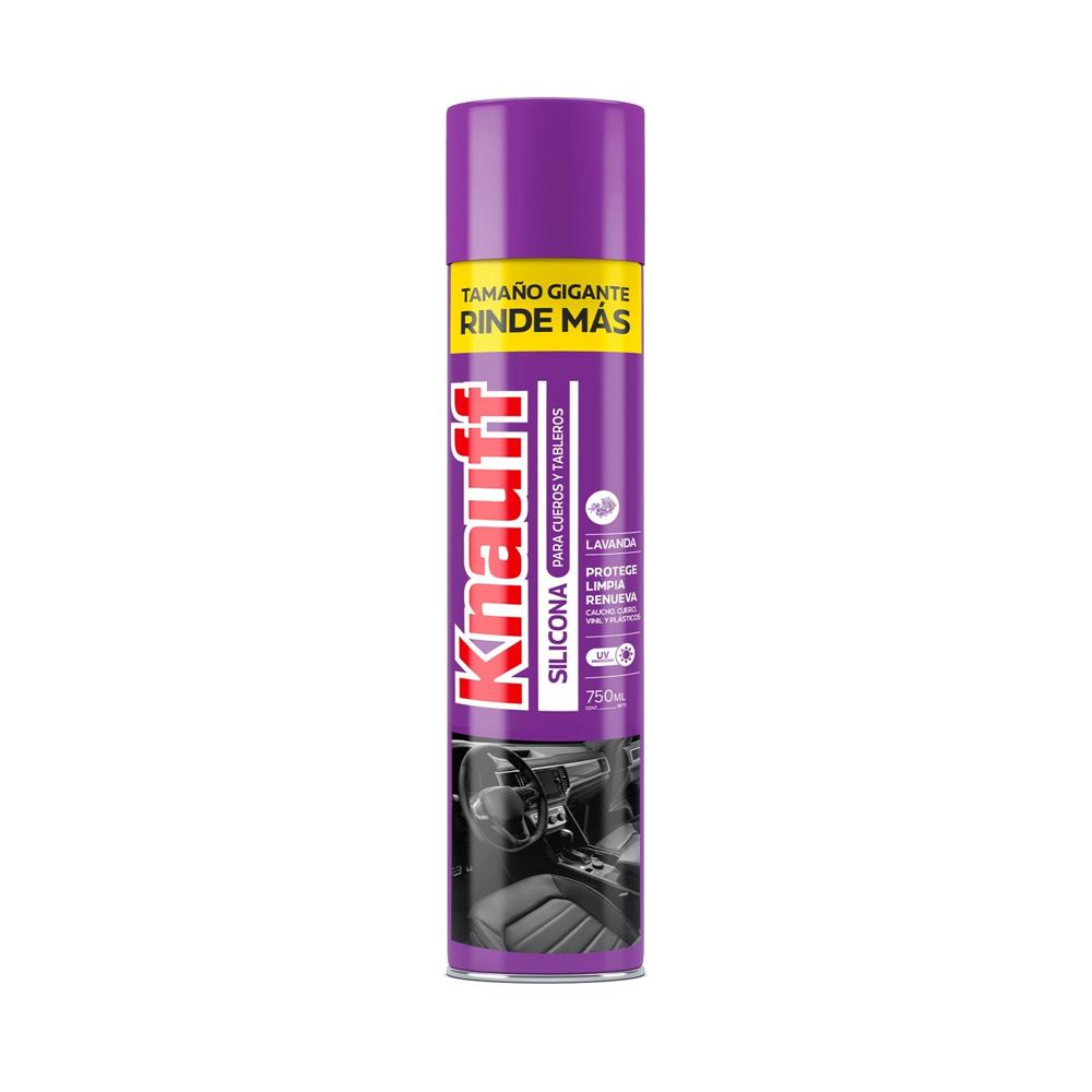 Silicona para Cueros y Tableros Aroma Lavanda 750 ml Knauff