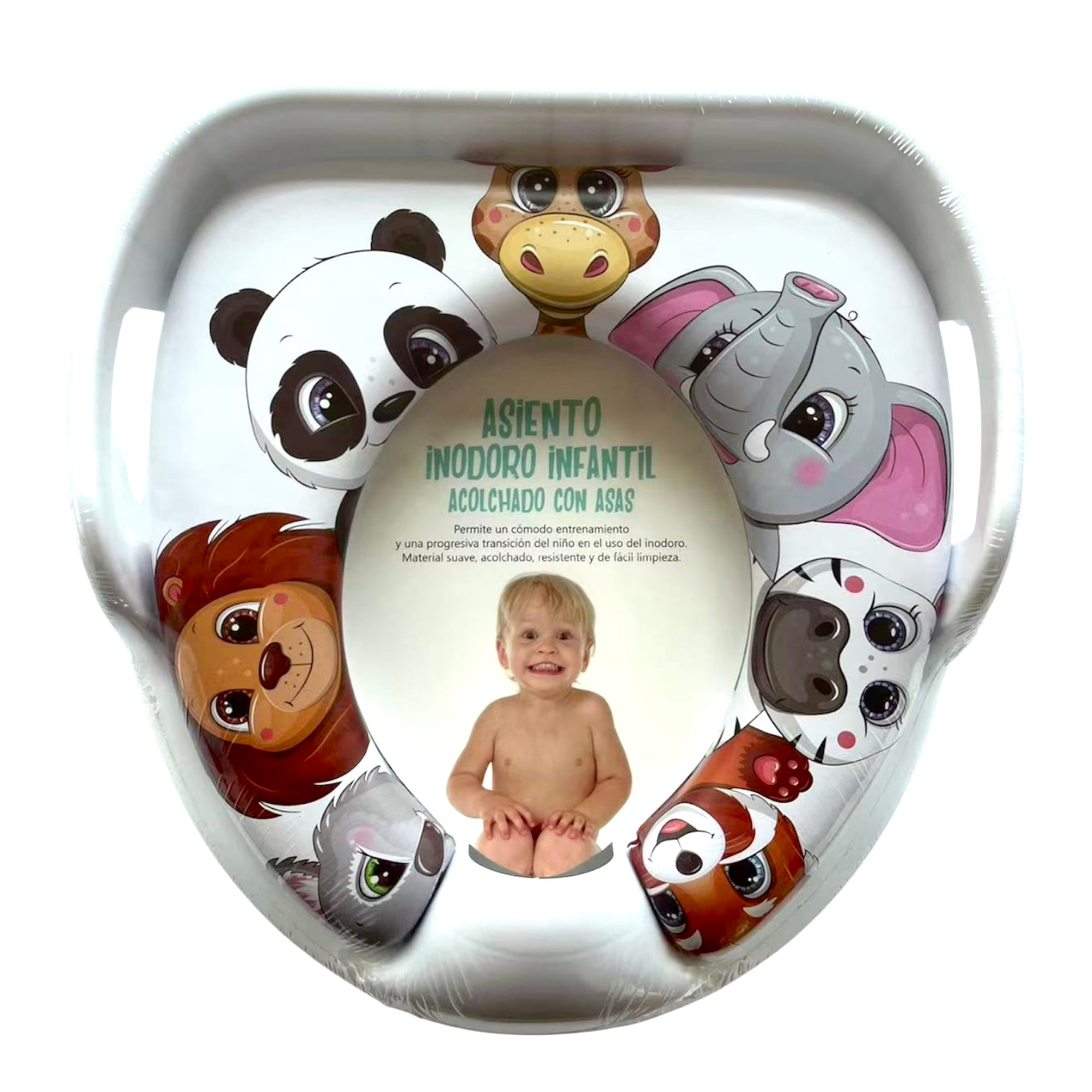 Asiento Inodoro Infantil con Asas DPM