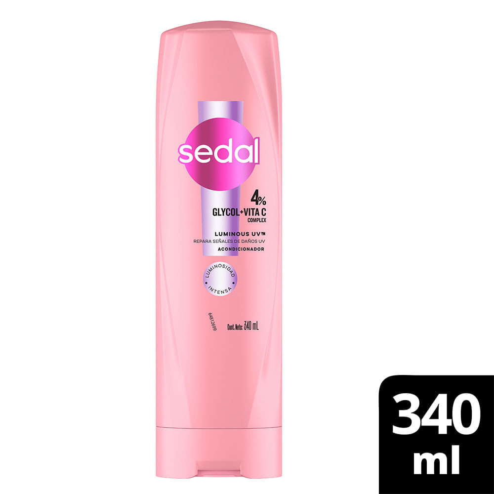 Acondicionador SEDAL Luminous UV Frasco 340ml