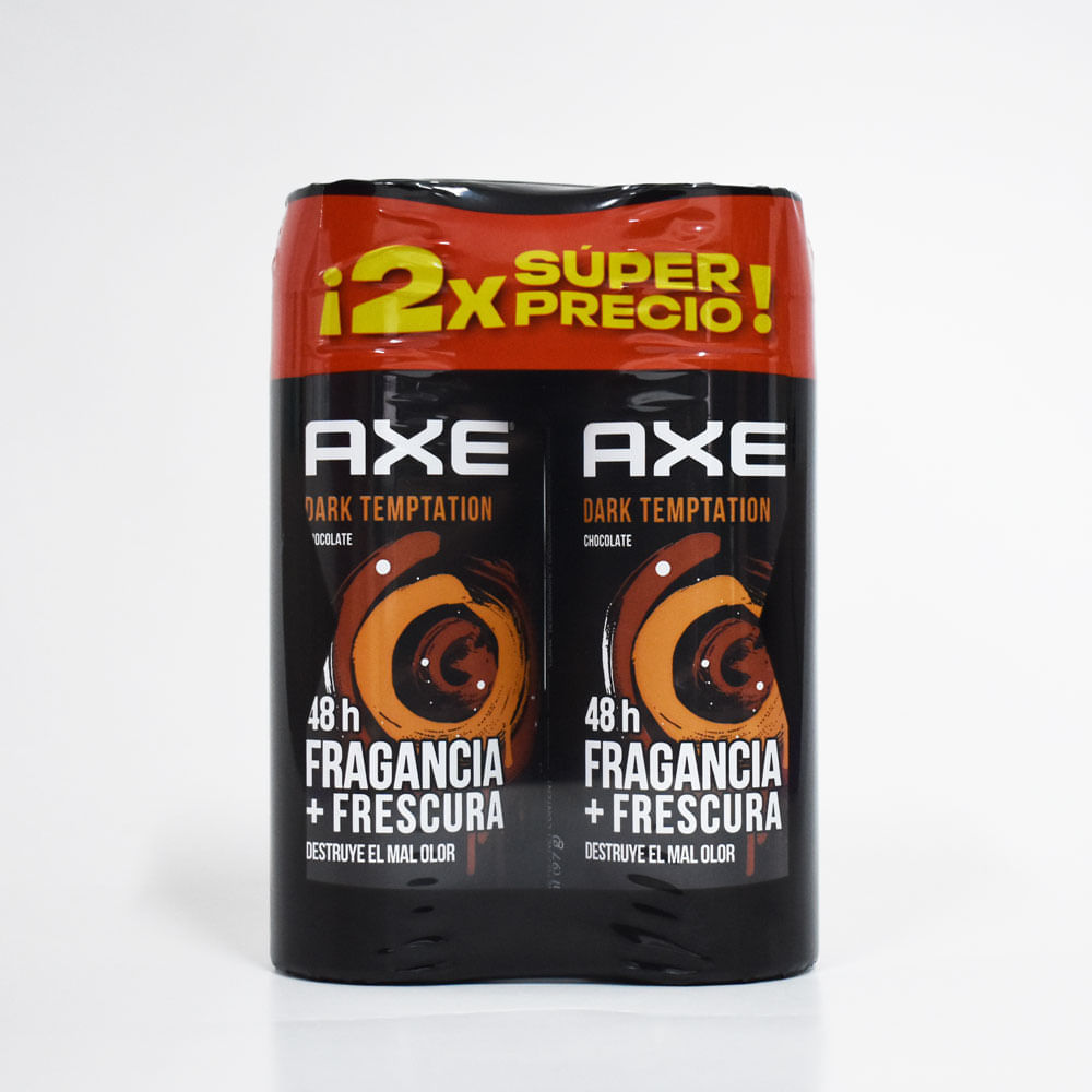 Deocolonia Men en Aerosol AXE Dark Temptation Frasco 90ml x2un