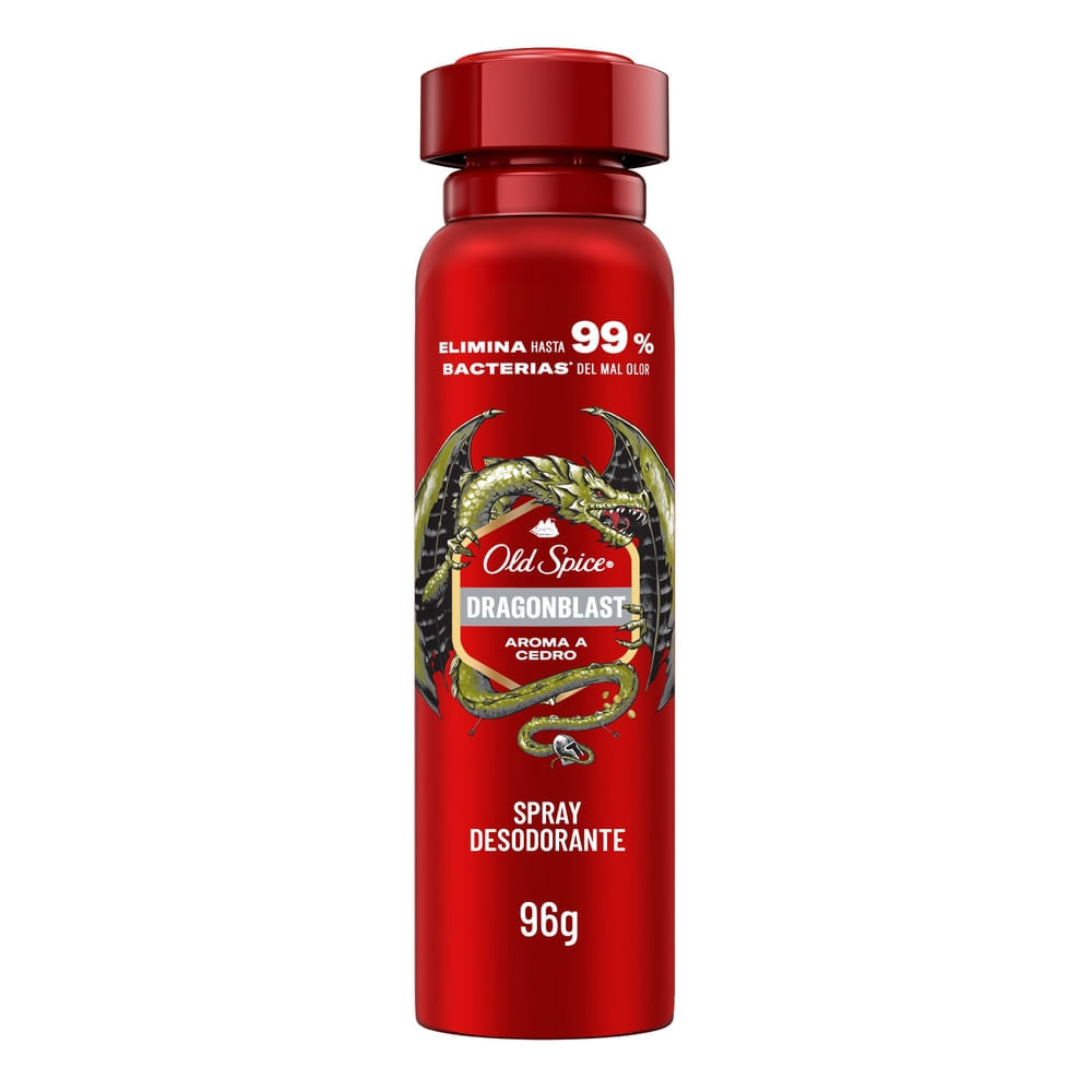 Desodorante para Hombre en Aerosol OLD SPICE Dragonblast Frasco 96g
