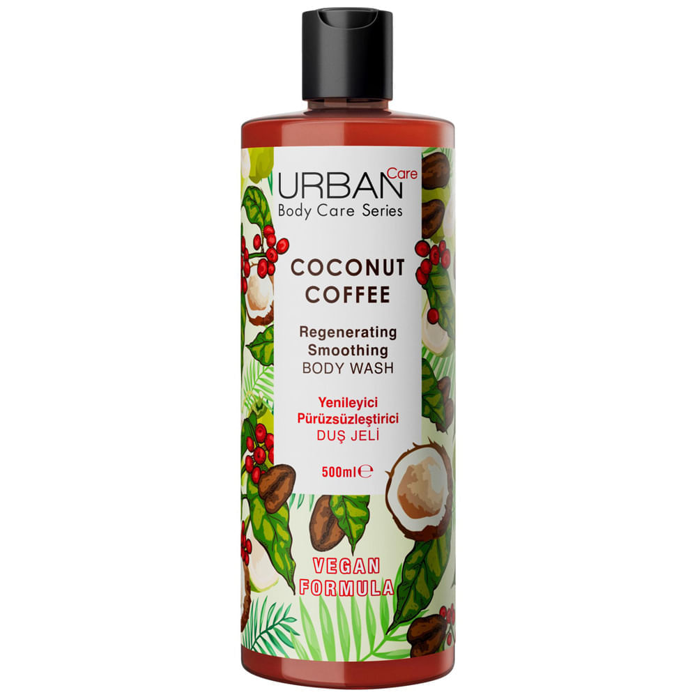 Gel de Baño URBAN CARE Coco Café Frasco 500ml