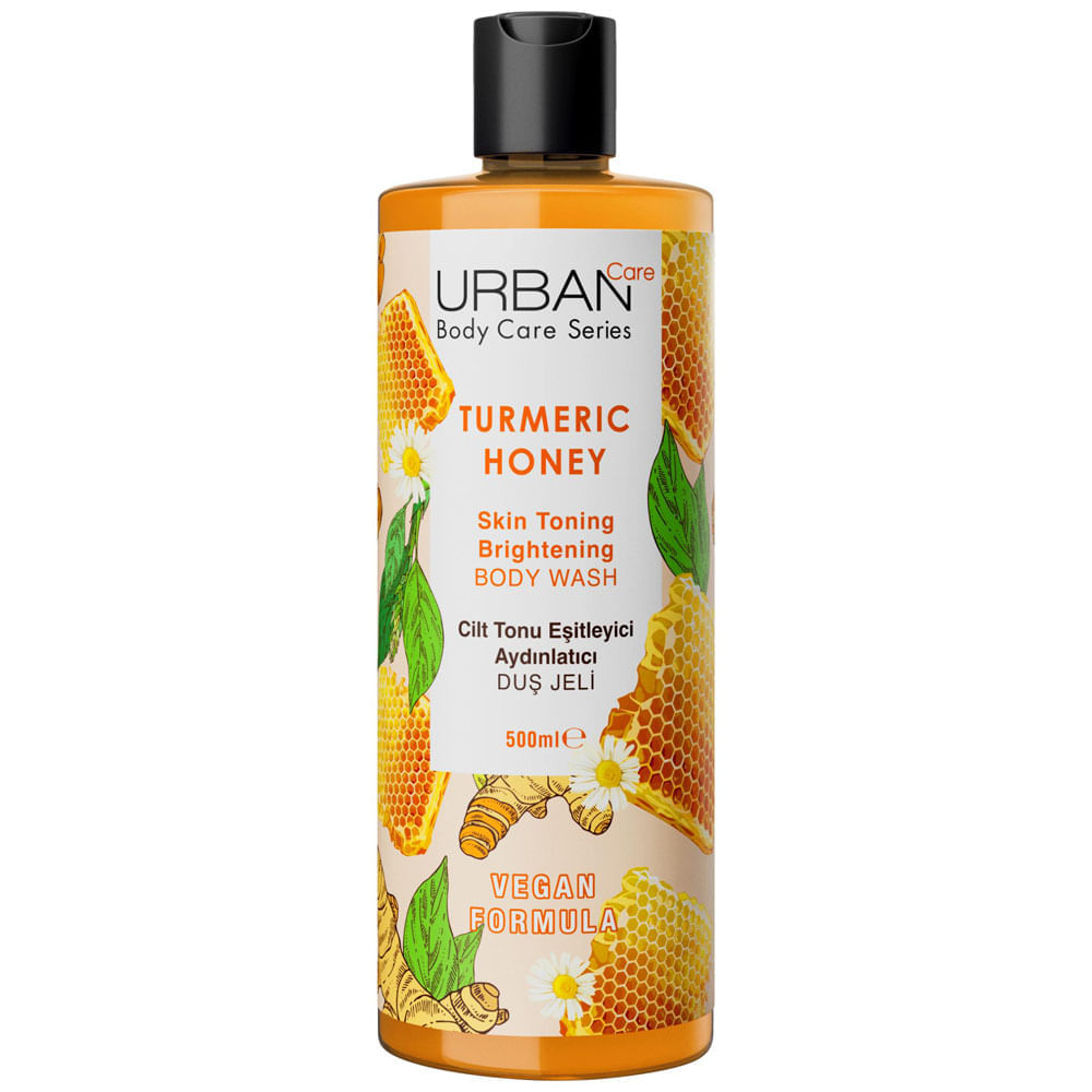 URBAN CARE Gel de Baño Tumeric Honey 500ml