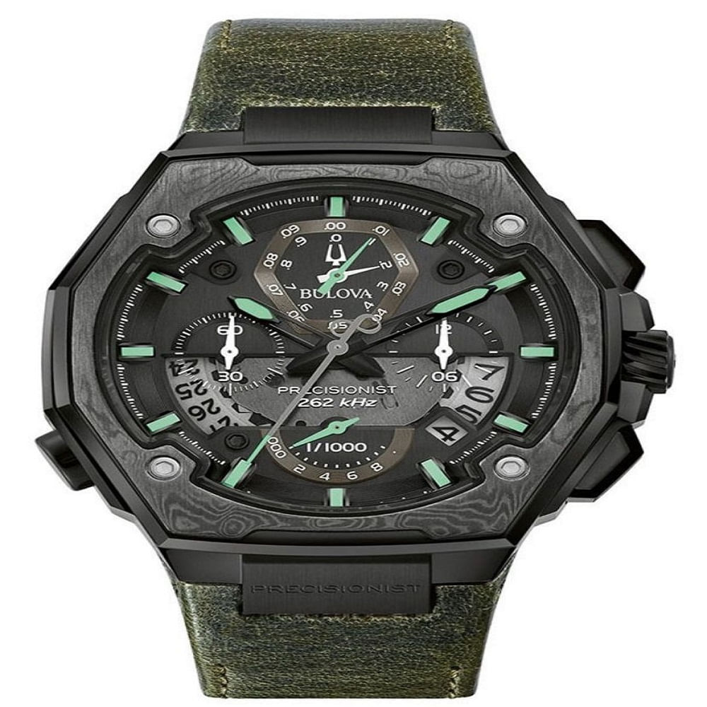 RELOJ BULOVA PRECISIONIST X EDICION ESPECIAL VERDE