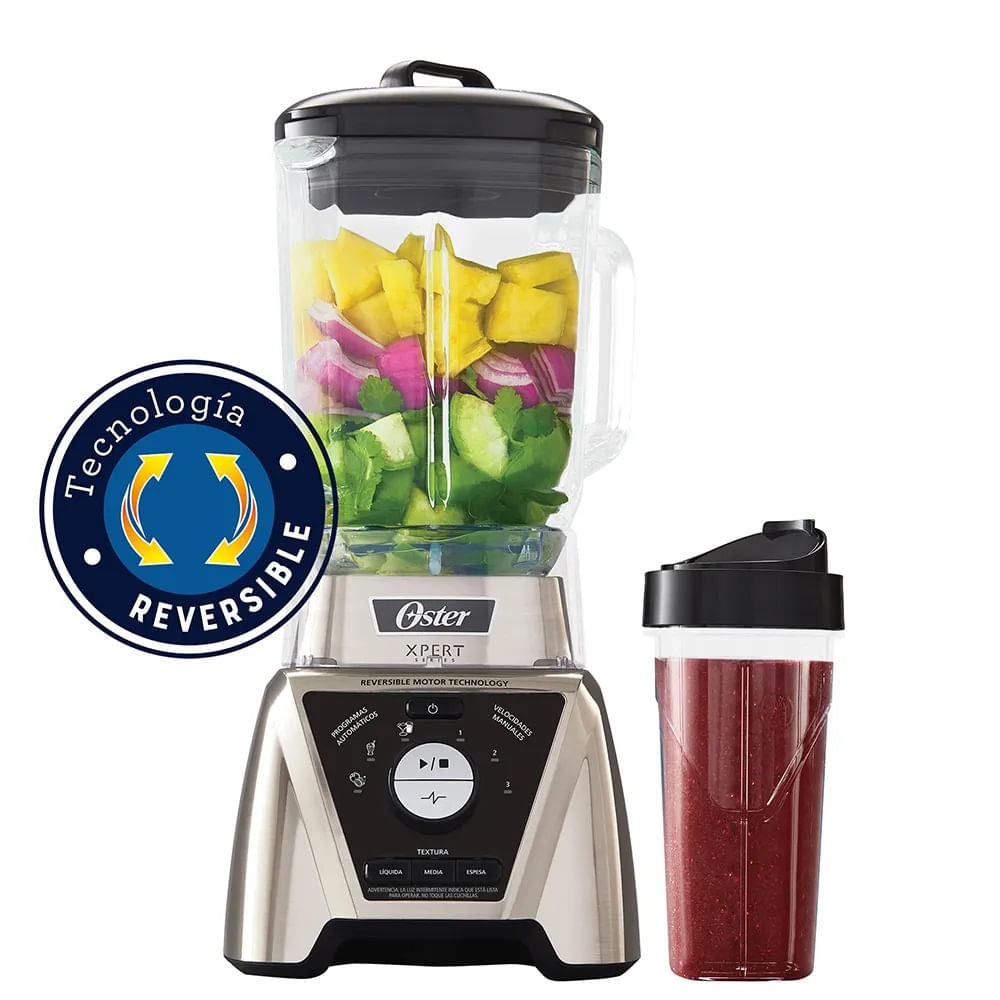 Licuadora Xpert con vaso blend`N GO – Oster BLST3B CPG 053