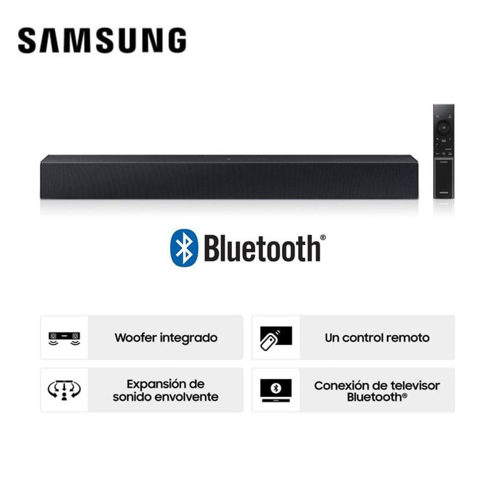 SOUNDBAR SAMSUNG 2.0 CH HW-C400/PE - NEGRO