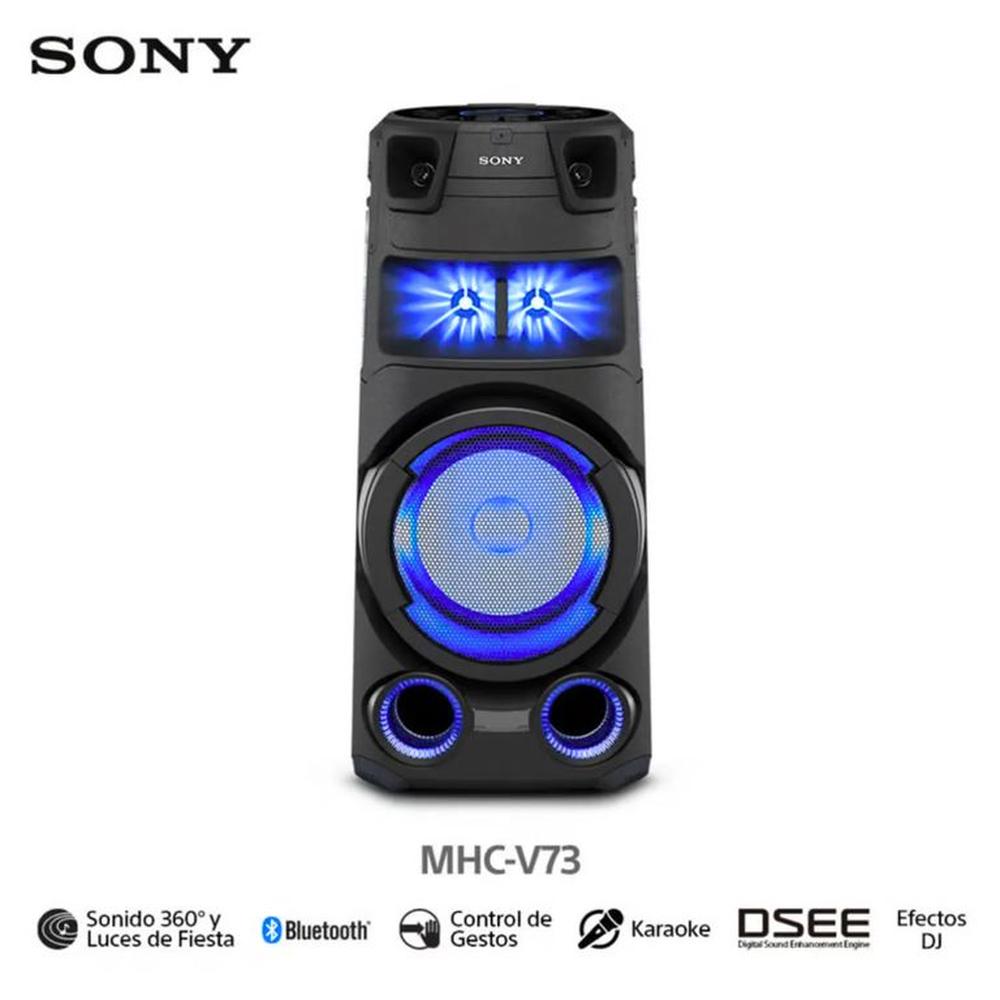 Equipo de Sonido Sony MHC-V73D Bluetooth HDMI DVD y Karaoke