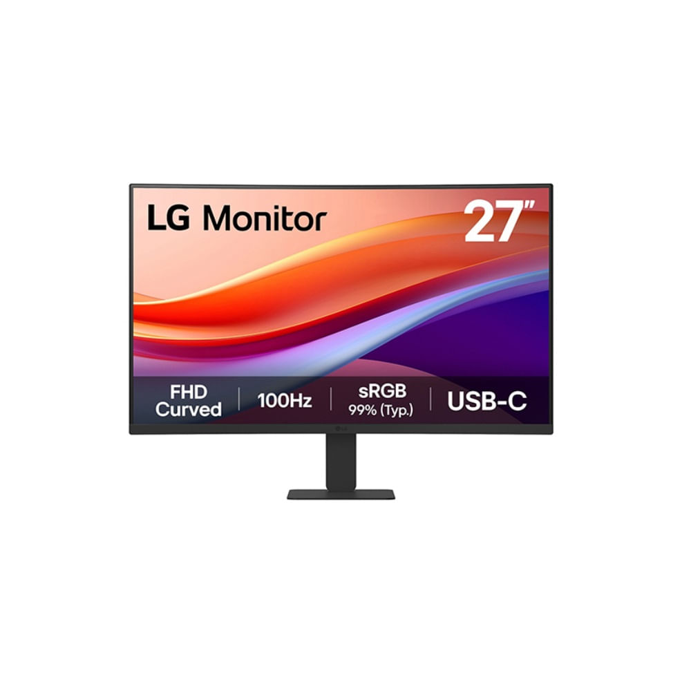 Monitor Curvo LG 27U421A 1500R 27 Pulgadas FHD VA HDMI USB-C 15W Audio-Out