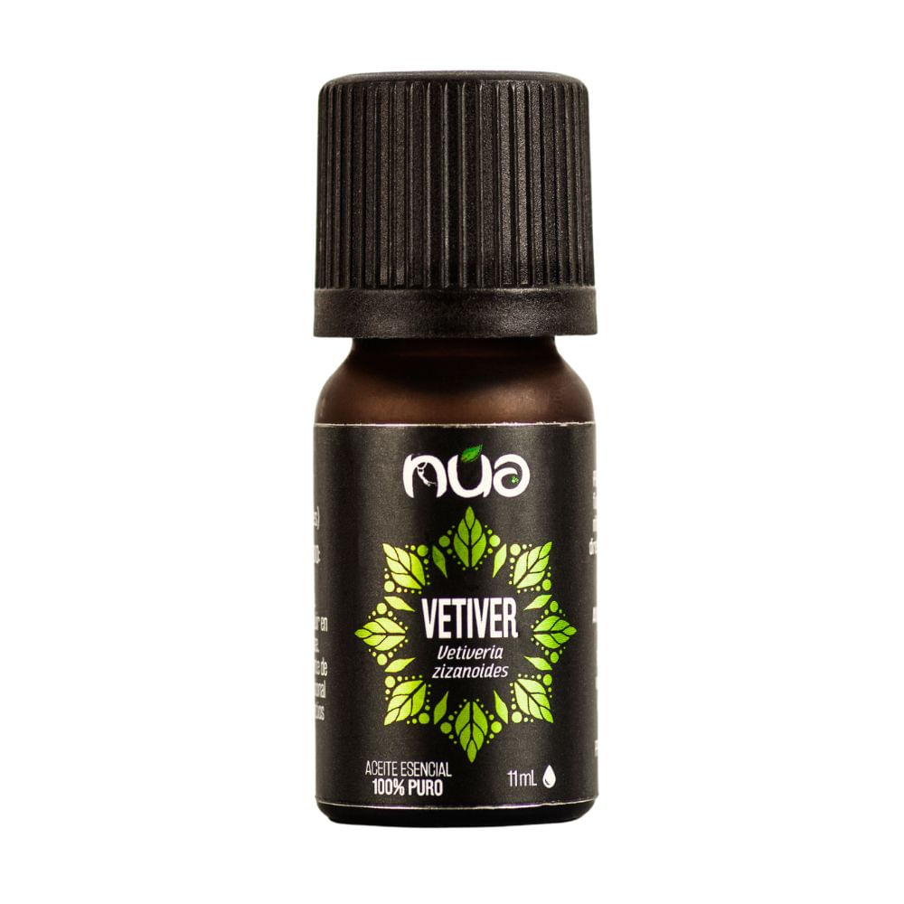 Aceite esencial de vetiver 100% puro NUA 11 ml| Oechsle Oechsle