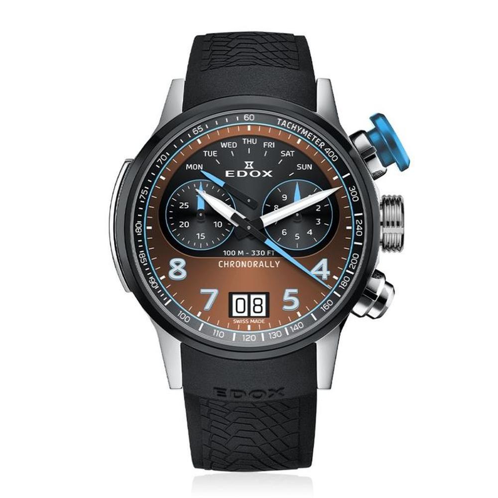Reloj Edox Para Hombre 38003 TINBU BRNBU