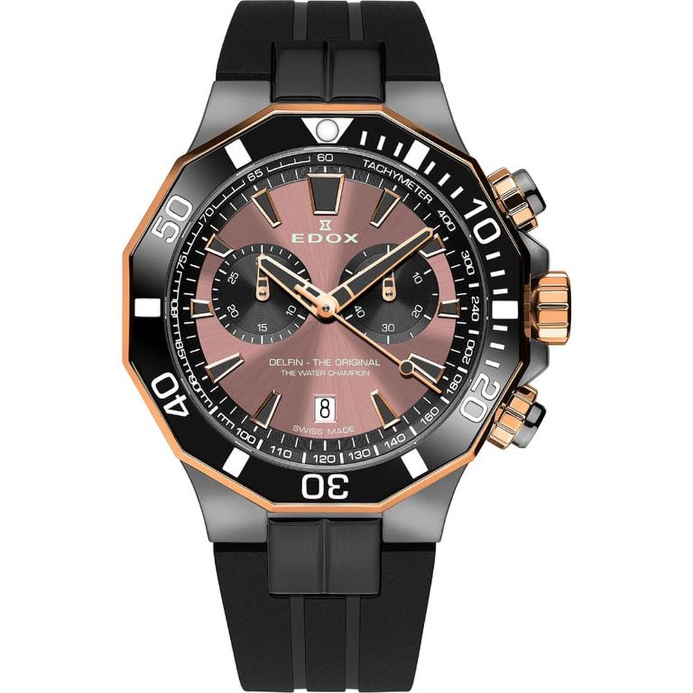 Reloj Hombre Edox 10112 357GRNCA BRNR