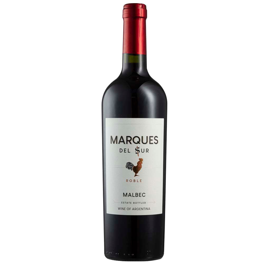 Vino Tinto MARQUES DEL SUR Roberto Malbec Botella 750ml