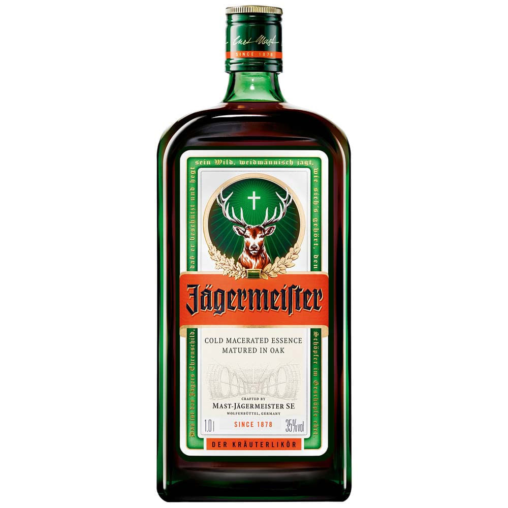 Licor de Hierbas JÄGERMEISTER Botella 1L