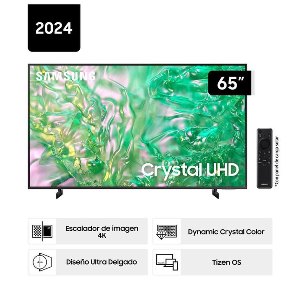TELEVISOR SAMSUNG UN65DU8000GXPE CRYSTAL UHD