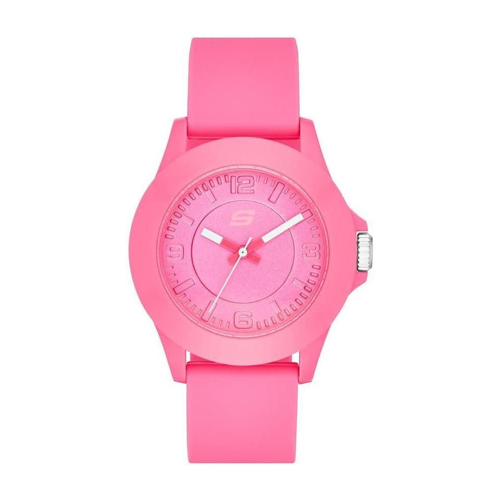 Skechers Rosencrans Reloj deportivo casual para mujer, resistente al agua