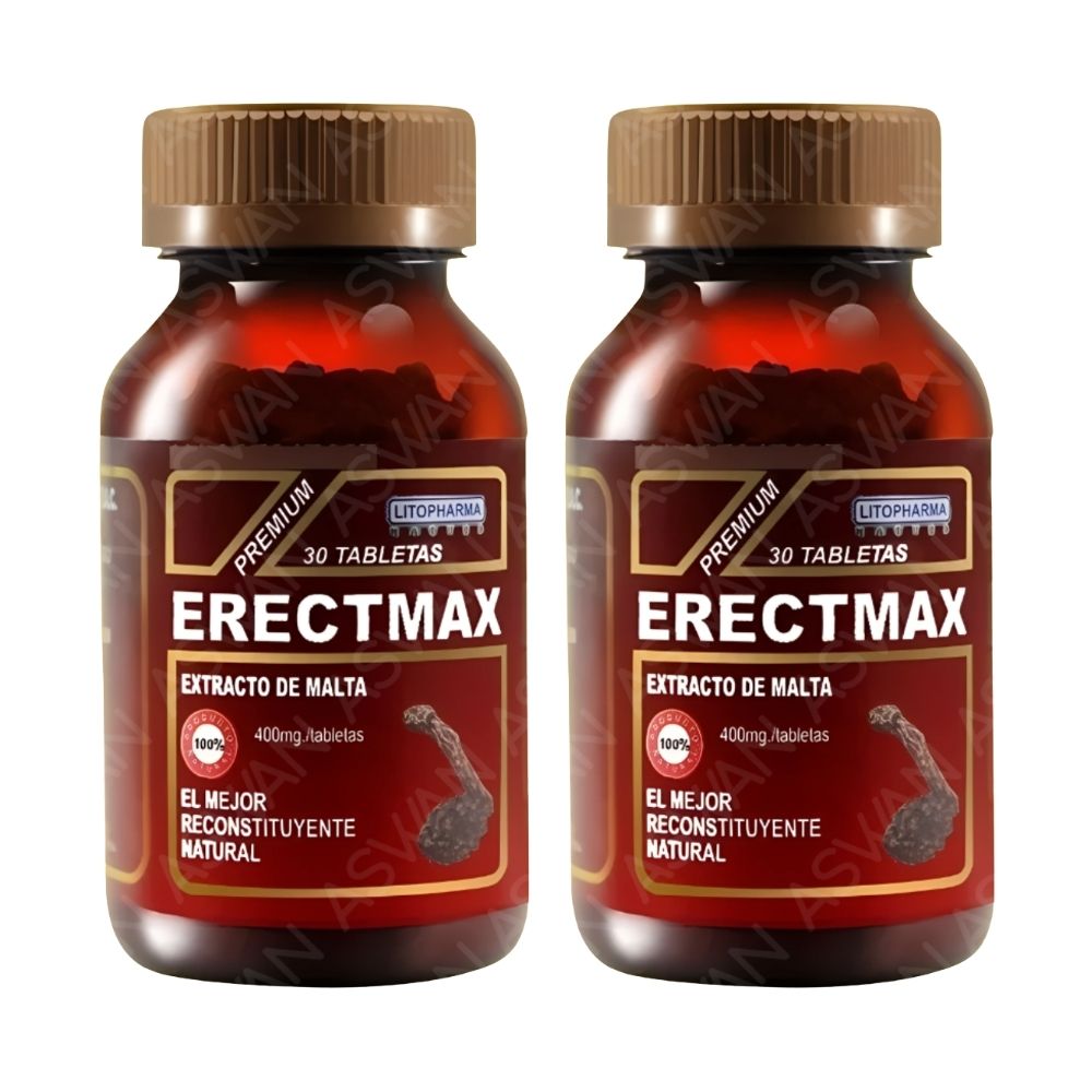 Pack de 2 Erectmax Extracto De Malta 30 capsulas