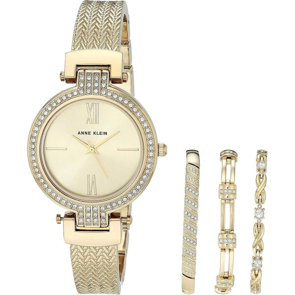 Reloj Anne Klein Ak/3584Gbst Resistente Al Agua