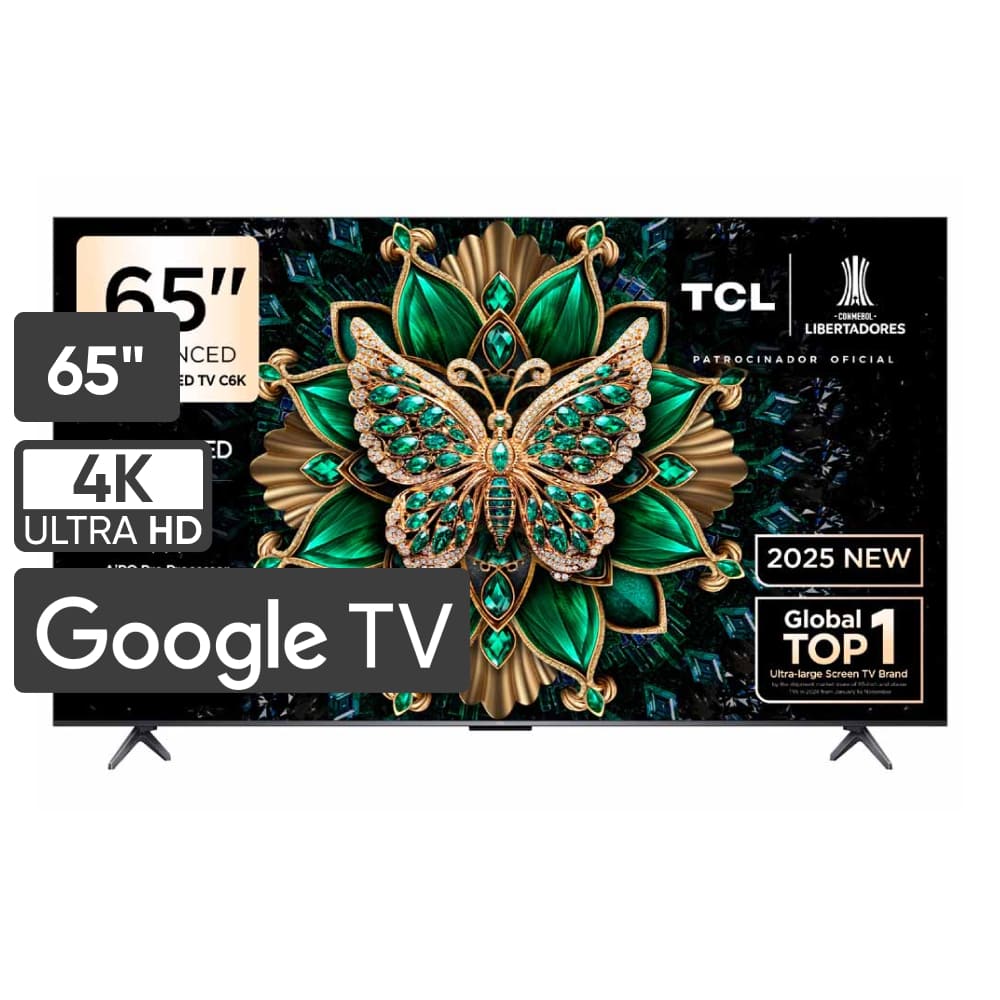 Televisor TCL Mini LED 65"" UHD 4K Smart TV 65C6K