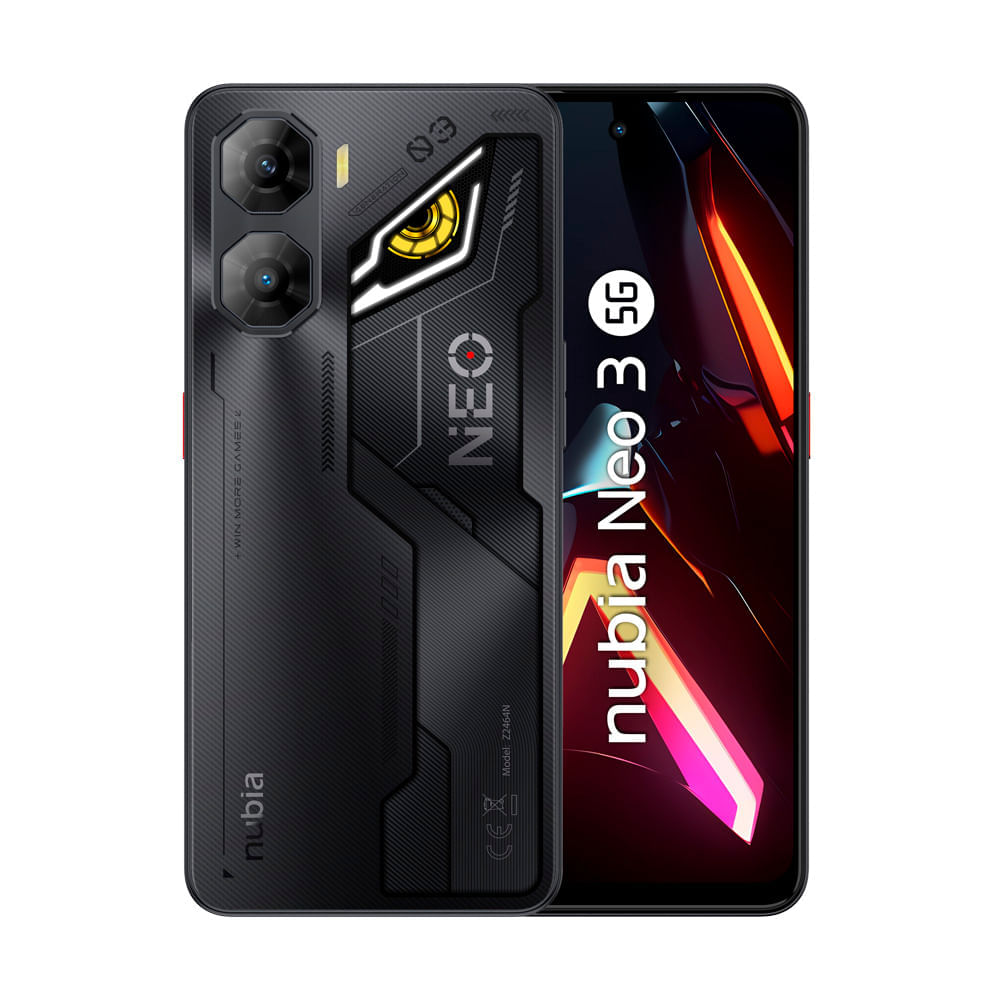 Smartphone ZTE Nubia NEO 3 6.8"" 8GB 256GB 50 MP + 2MP Negro