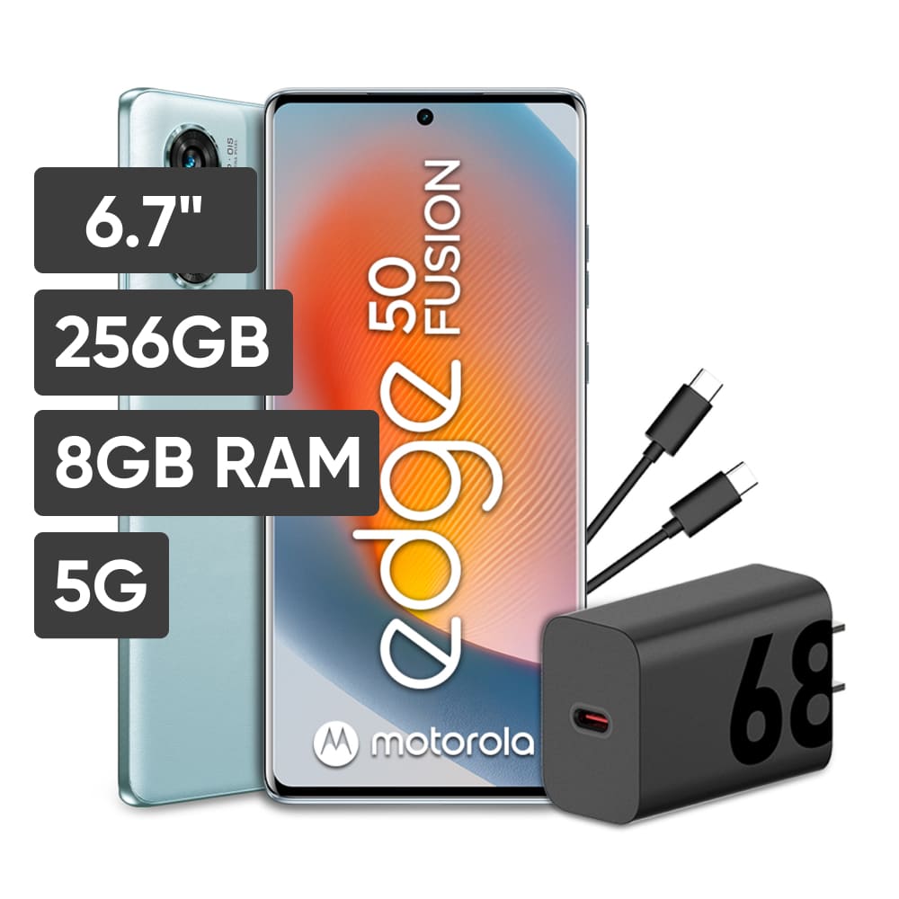 Smartphone MOTOROLA Edge 50 Fusion 6.7"" 8GB 256GB 50MP Ballad Blue