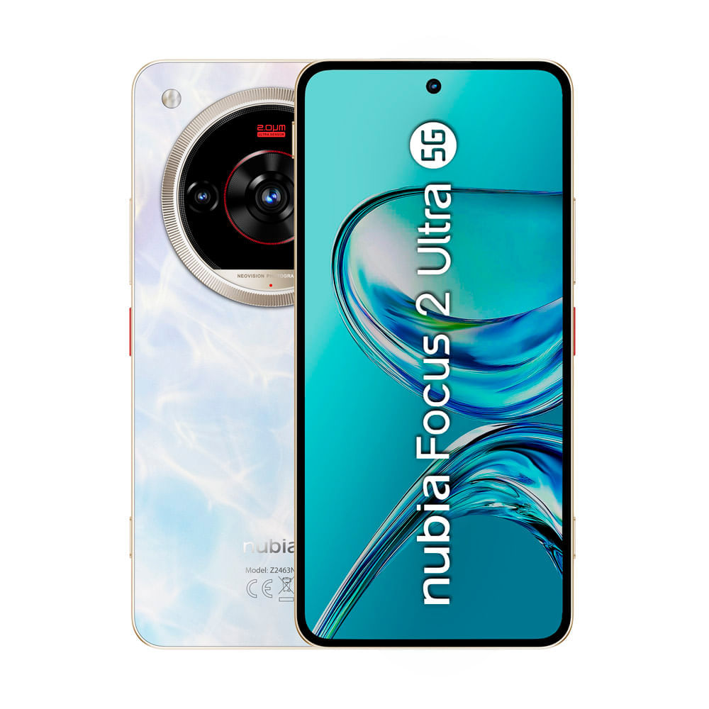 Smartphone ZTE Nubia Focus 2 Ultra 6.8"" 8GB 256GB 50 MP + 5MP + 2MP Blanco