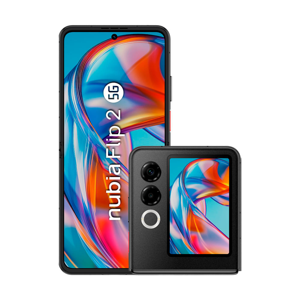 Smartphone ZTE Nubia Flip 2 6.9"" 12GB 512GB 50 MP + 2 MP Negro